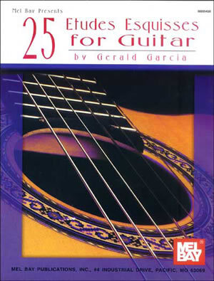 Cover: 796279024648 | 25 Etudes Esquisses For Guitar | Gerald Garcia | Buch