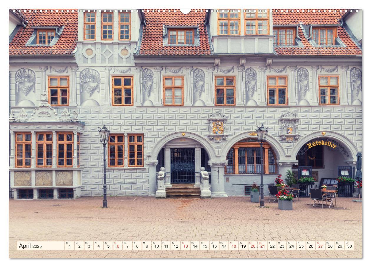 Bild: 9783435115761 | Altstadt Celle (Wandkalender 2025 DIN A2 quer), CALVENDO...