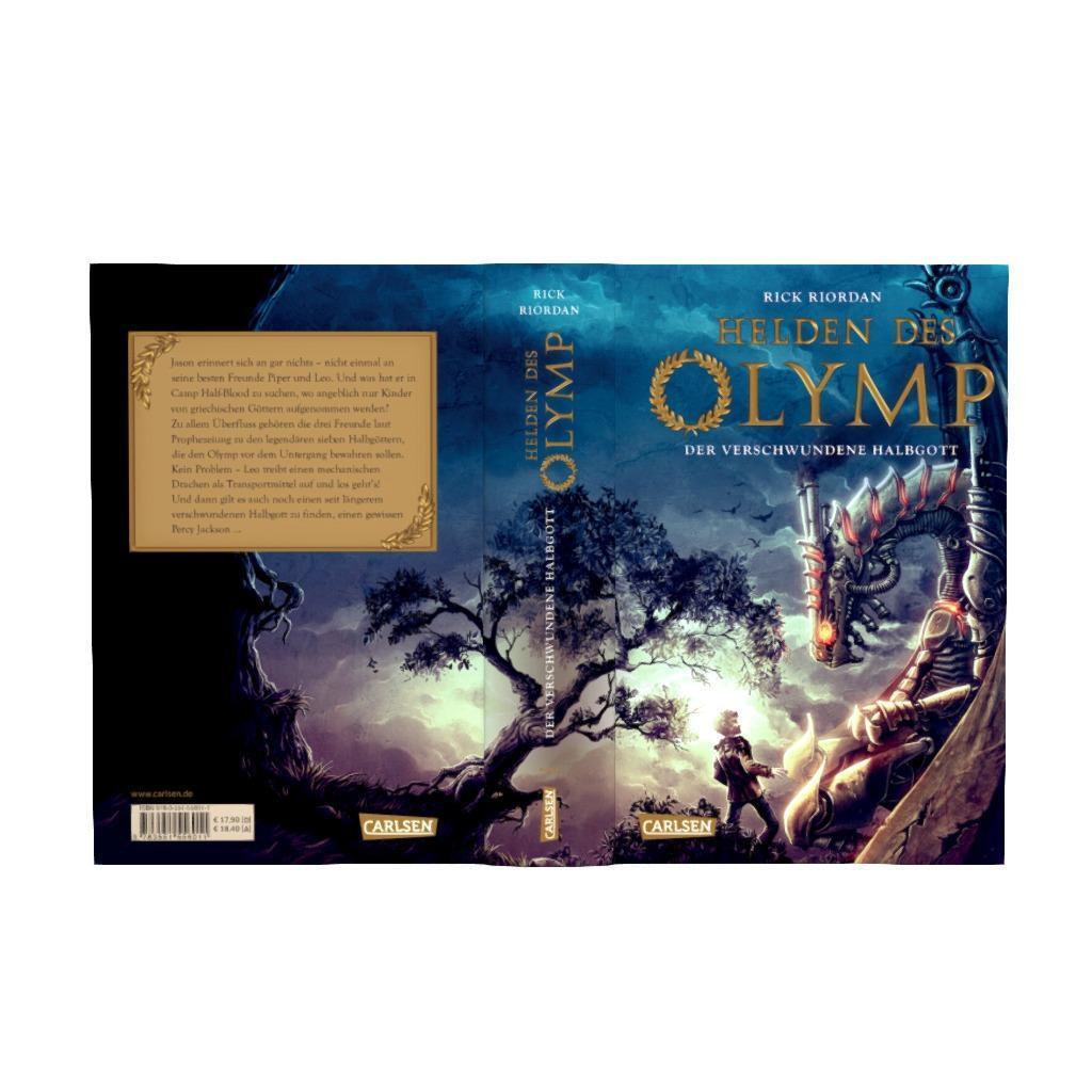 Bild: 9783551556011 | Helden des Olymp 01: Der verschwundene Halbgott | Rick Riordan | Buch