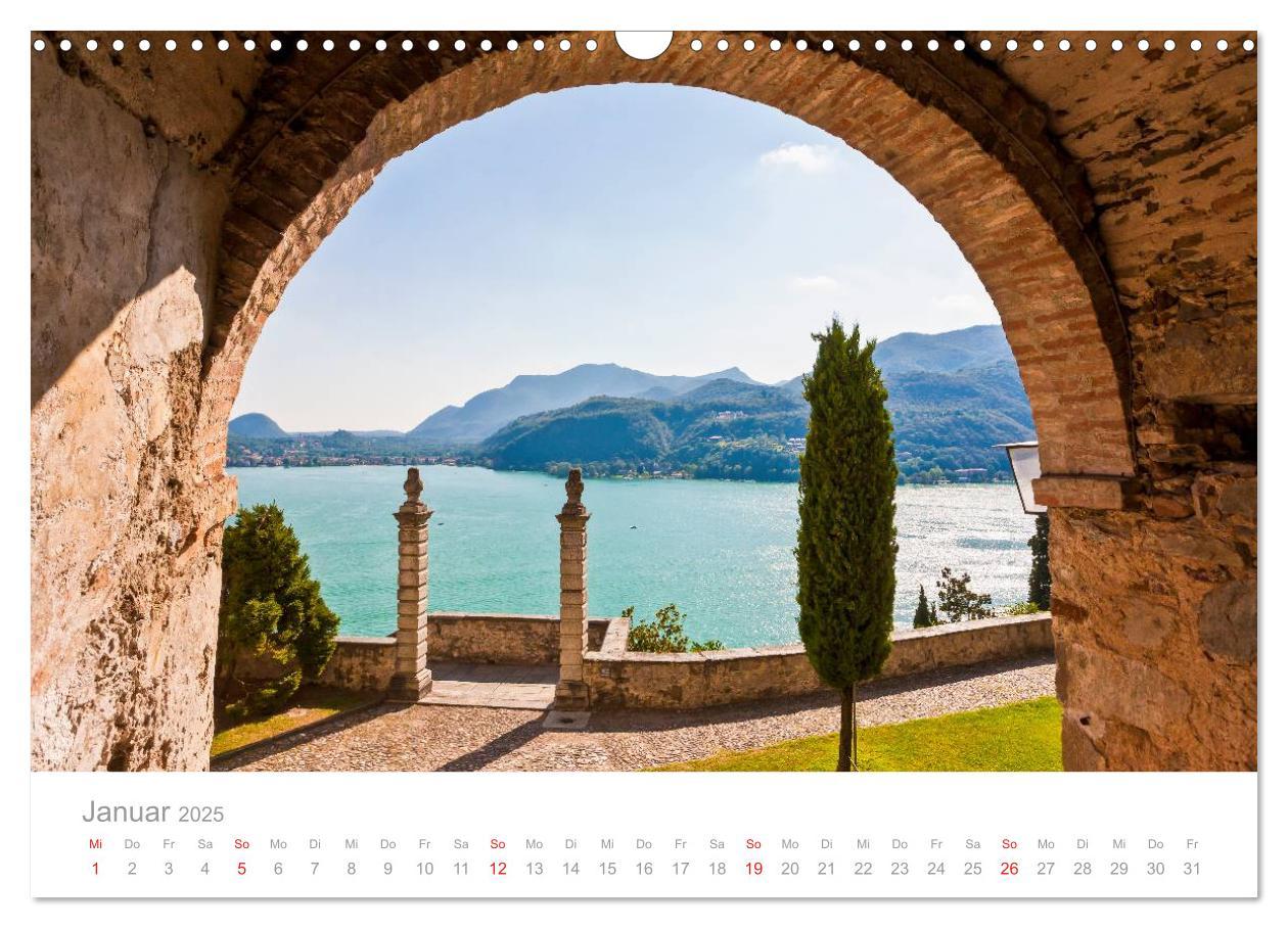 Bild: 9783435685554 | TESSIN Werner Dieterich (Wandkalender 2025 DIN A3 quer), CALVENDO...