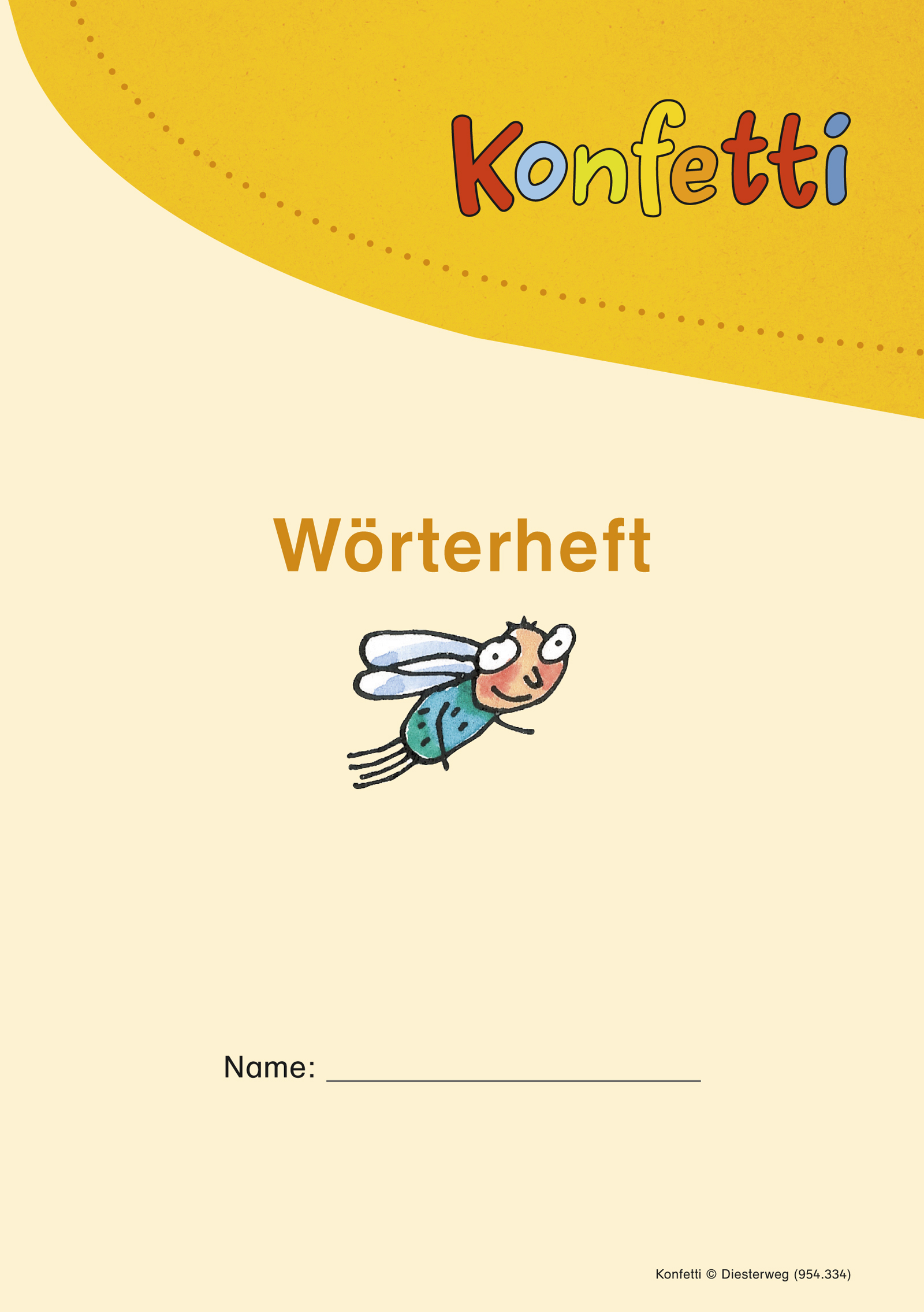 Cover: 9783425025131 | Konfetti - Ausgabe 2013 | Wörterheft (10 Stk.) | Manuela Höhn (u. a.)