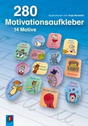 Cover: 4260217050762 | 330 Motivationsaufkleber | 16 Motive | Anja Boretzki | Stück | 2020