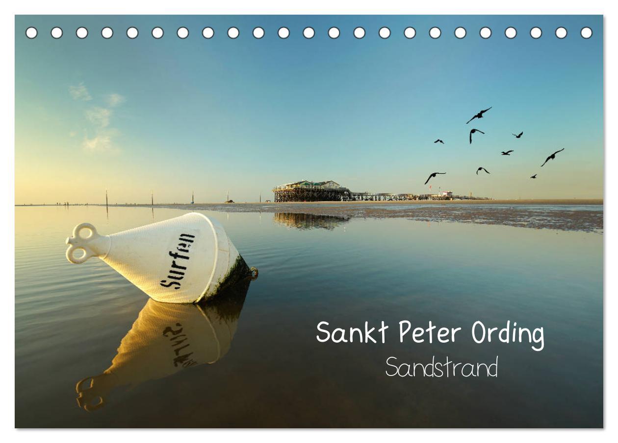 Cover: 9783435217892 | Sankt Peter Ording Sandstrand (Tischkalender 2025 DIN A5 quer),...