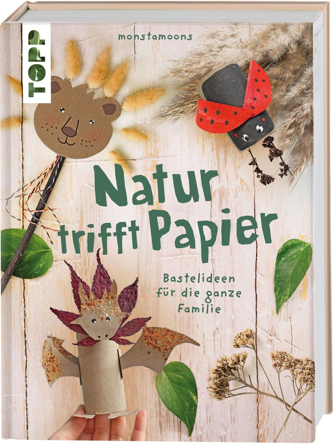 Cover: 9783735890863 | Das Natur- und Papier-Bastelbuch | Bastelideen für die ganze Familie