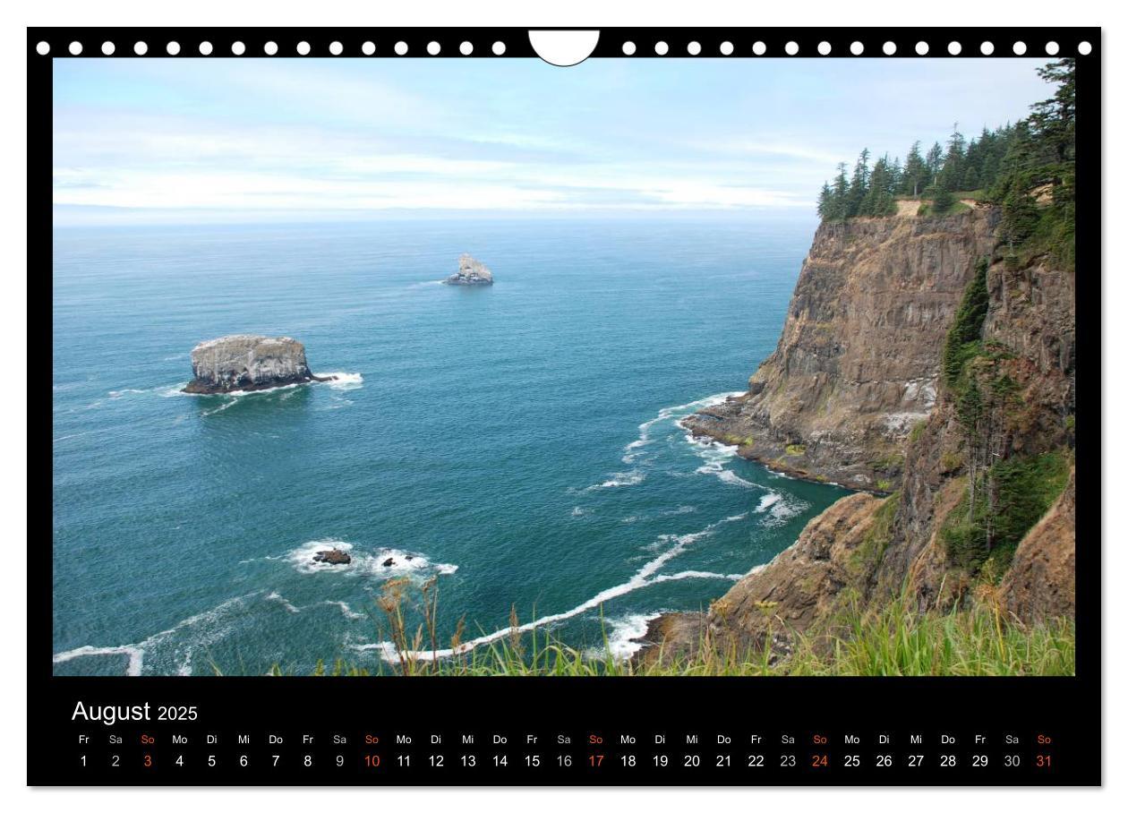 Bild: 9783435741960 | USA - Nordwesten (Wandkalender 2025 DIN A4 quer), CALVENDO...