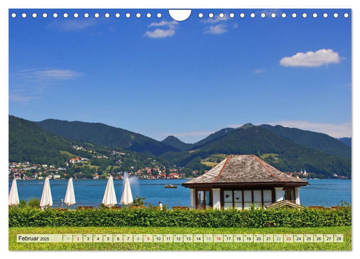 Bild: 9783435361212 | Kurort Bad Wiessee (Wandkalender 2025 DIN A4 quer), CALVENDO...