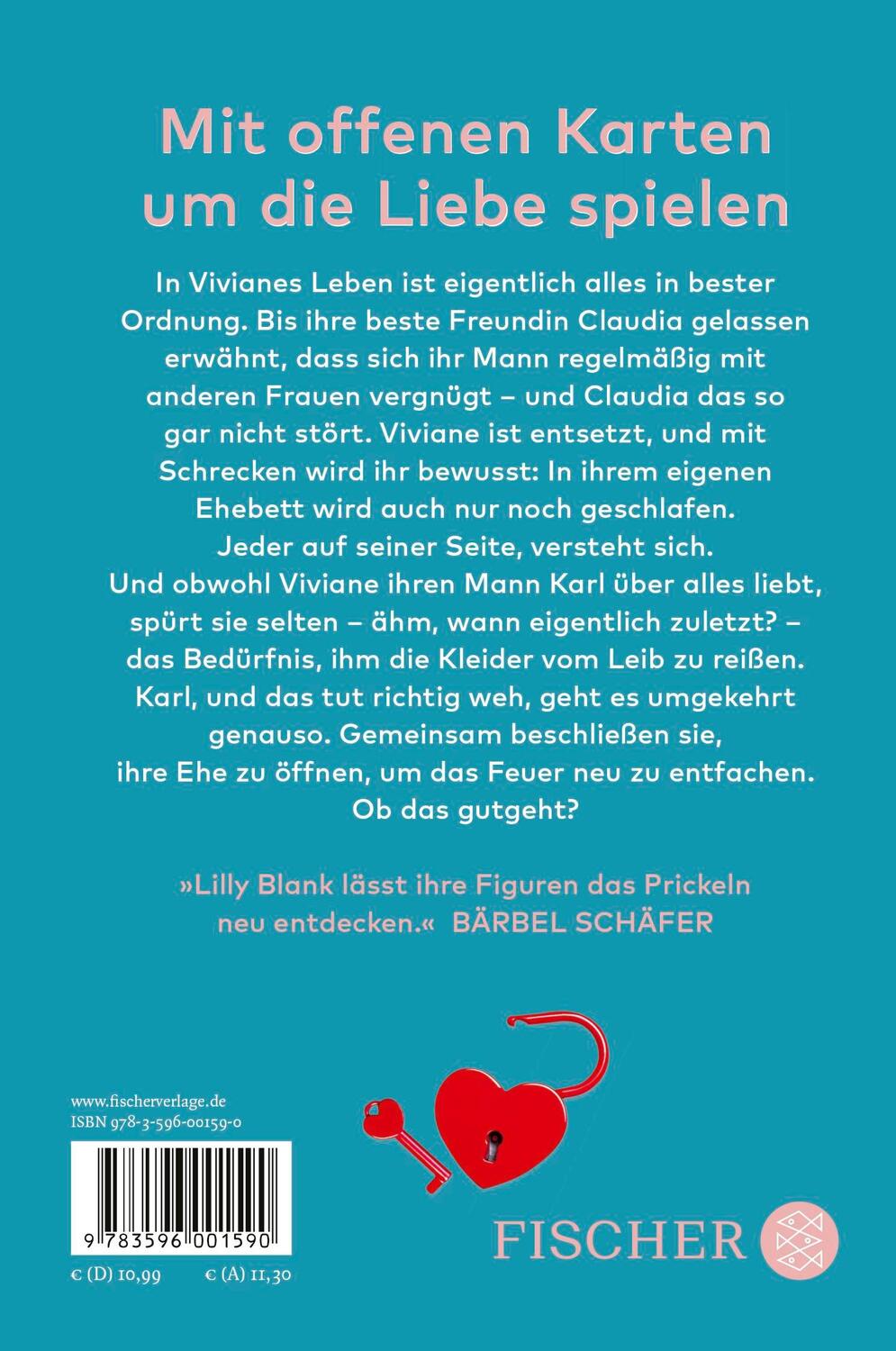 Rückseite: 9783596001590 | Offen für alles | Lilly Blank | Taschenbuch | 400 S. | Deutsch | 2022