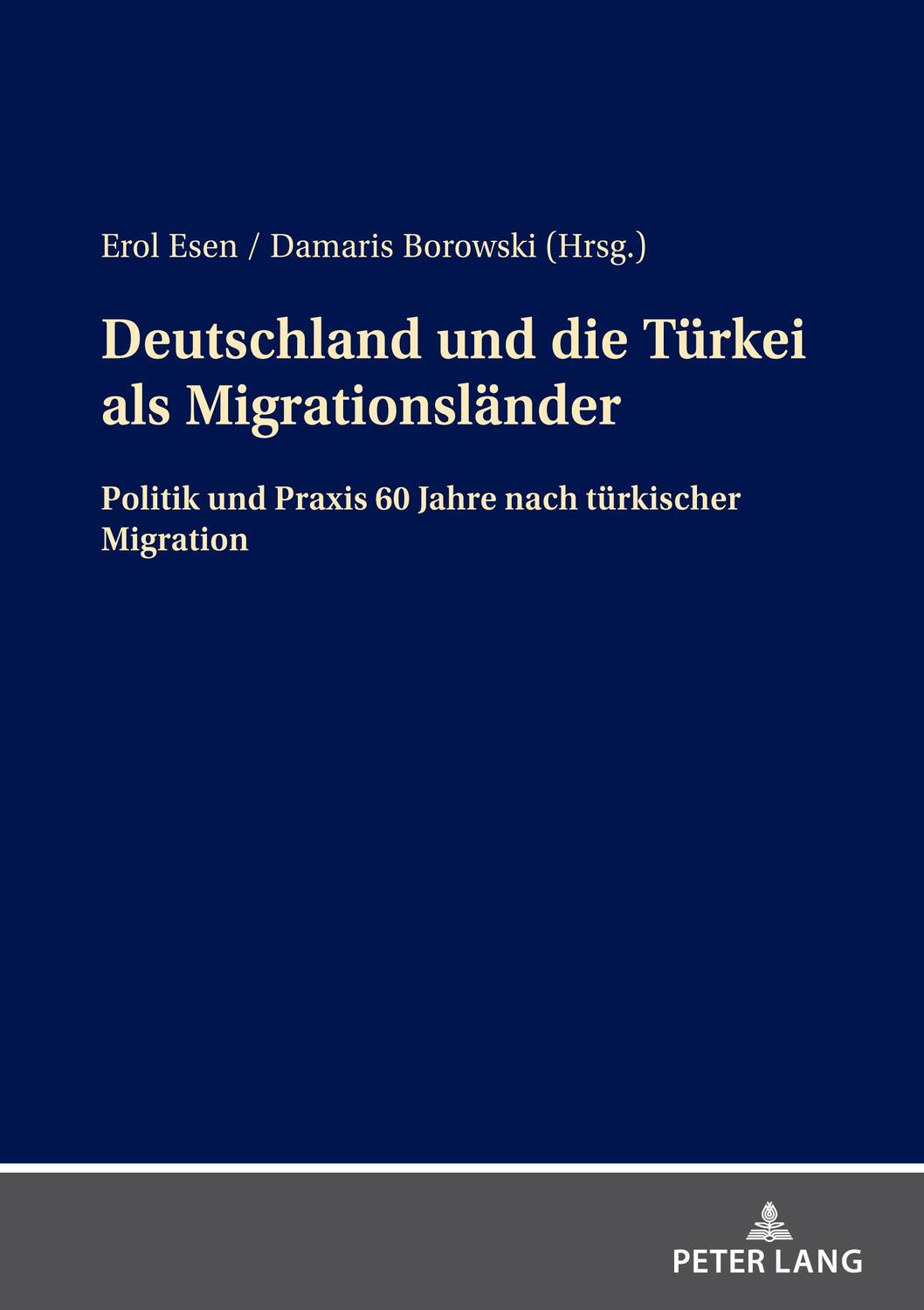 Cover: 9783631875643 | Deutschland und die Türkei als Migrationsländer | Borowski (u. a.)