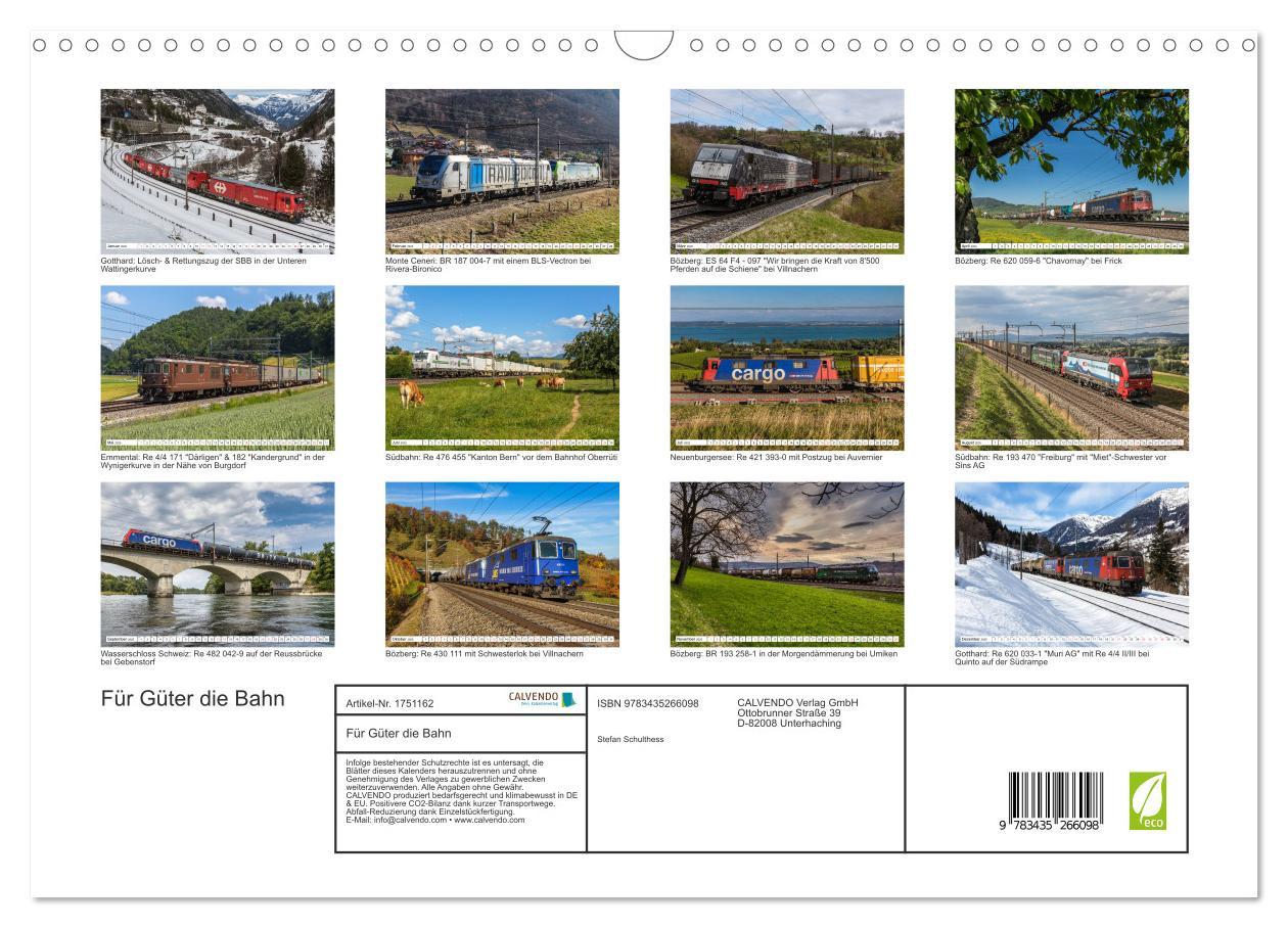 Bild: 9783435266098 | Für Güter die Bahn (Wandkalender 2025 DIN A3 quer), CALVENDO...