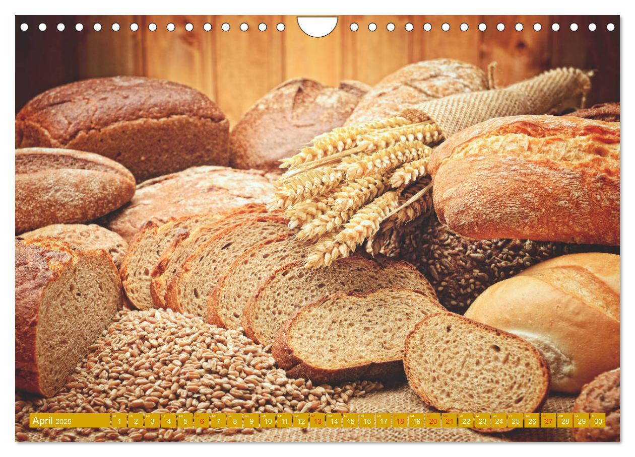 Bild: 9783435197163 | Brot und Gebäck. Feines aus der Backstube (Wandkalender 2025 DIN A4...