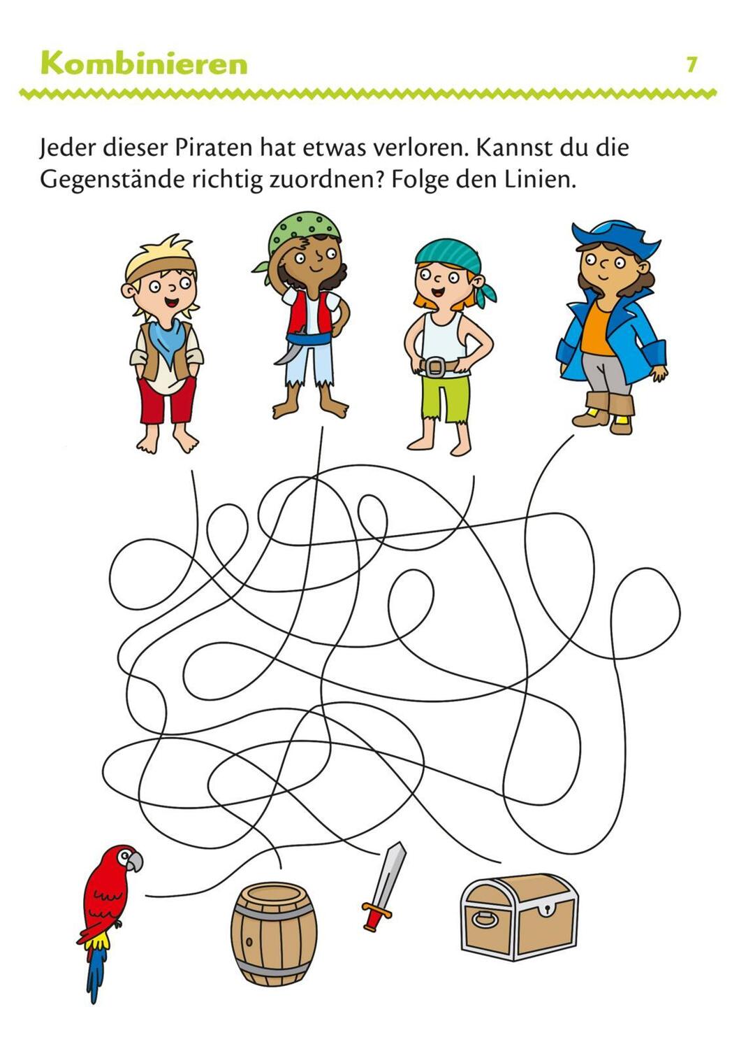 Bild: 9783551191625 | Rätseln für Kita-Kinder: Mein bunter Kindergarten-Block: Rätseln,...