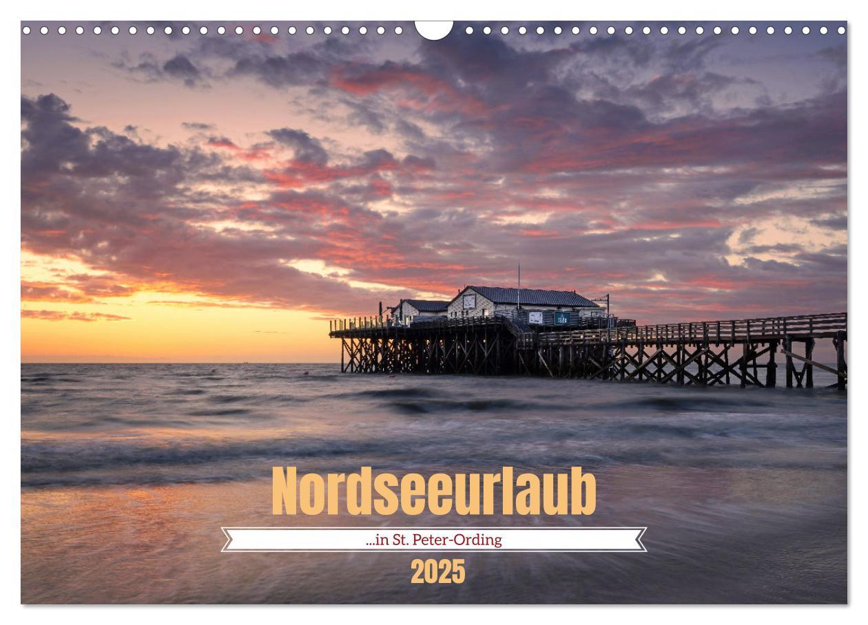 Cover: 9783383868214 | Nordseeurlaub in St. Peter-Ording (Wandkalender 2025 DIN A3 quer),...