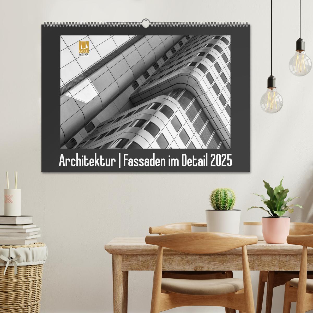 Bild: 9783435556458 | Architektur - Fassaden im Detail 2025 (Wandkalender 2025 DIN A2...