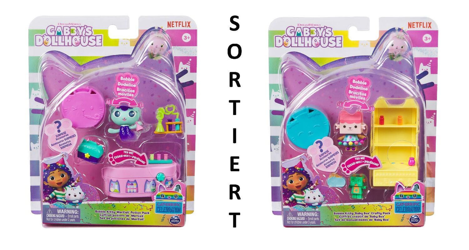 Cover: 778988502464 | Gabby's Dollhouse Bobble Kitty Furniture Sortime Fix6 | Stück | 24640