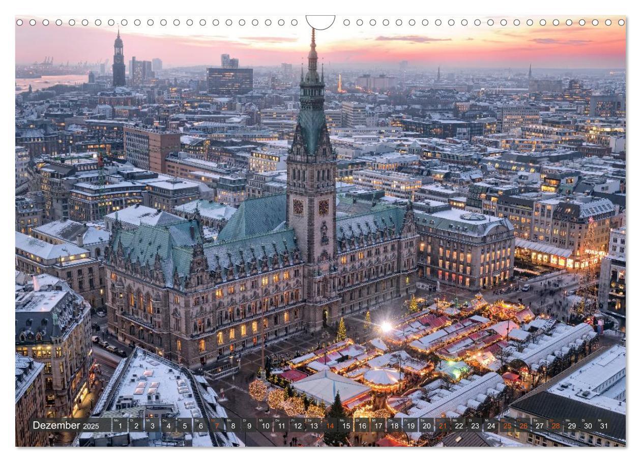 Bild: 9783435508815 | Hamburg Stadt an der Alster und Elbe (Wandkalender 2025 DIN A3...