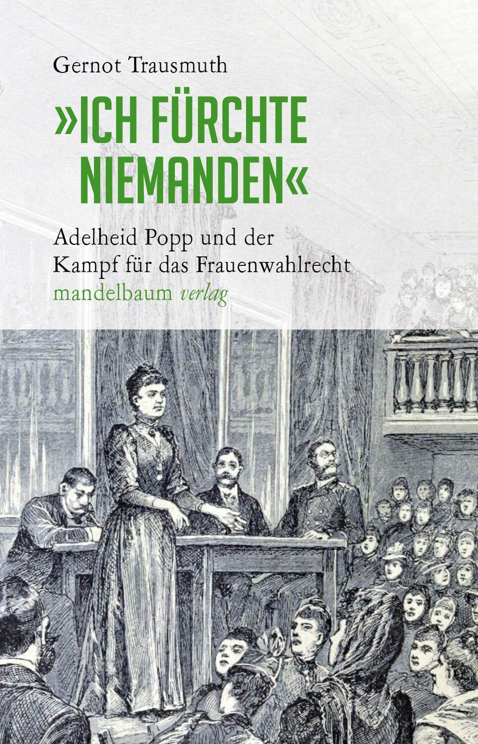 Cover: 9783854765912 | »Ich fürchte niemanden« | Gernot Trausmuth | Taschenbuch | Deutsch