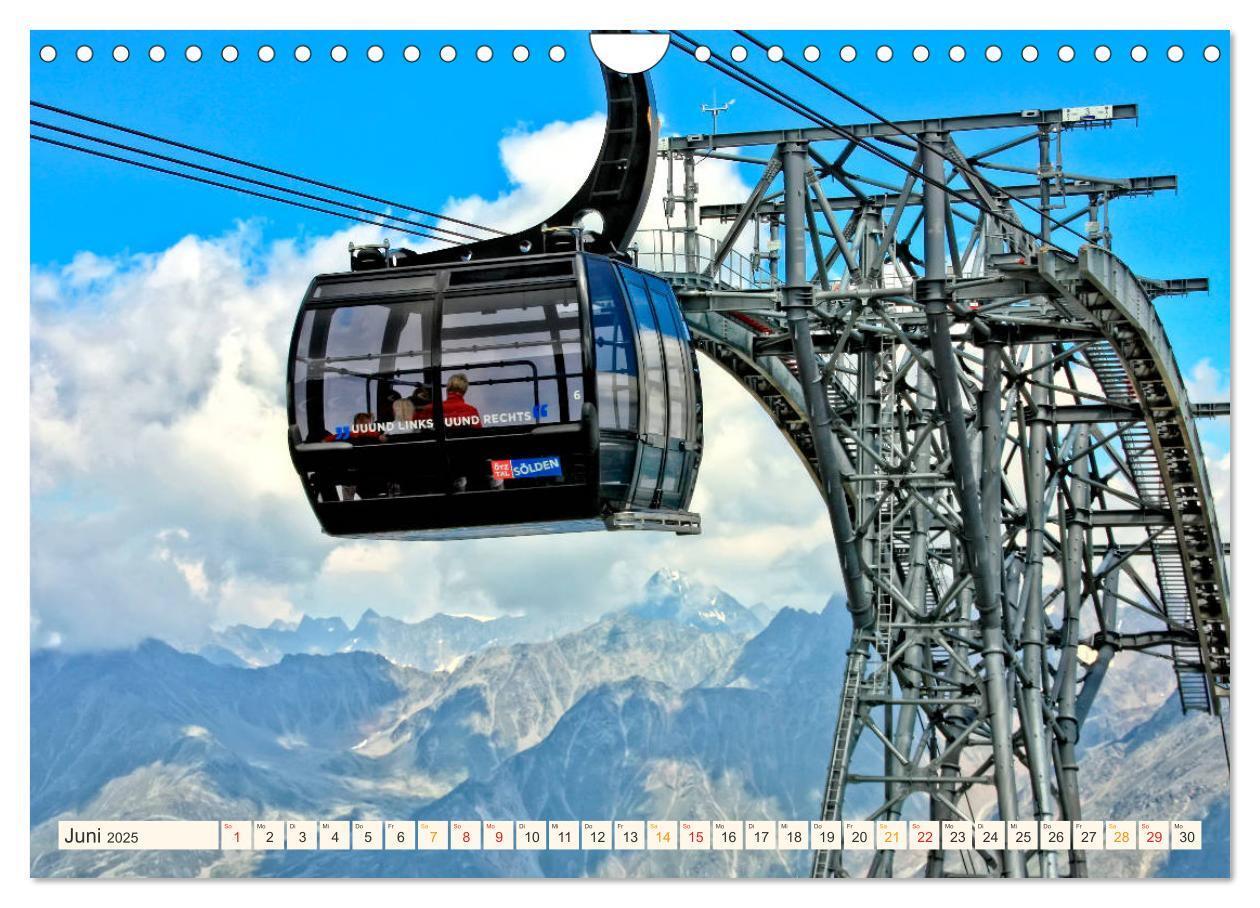 Bild: 9783435361885 | Abenteuer Seilbahn (Wandkalender 2025 DIN A4 quer), CALVENDO...