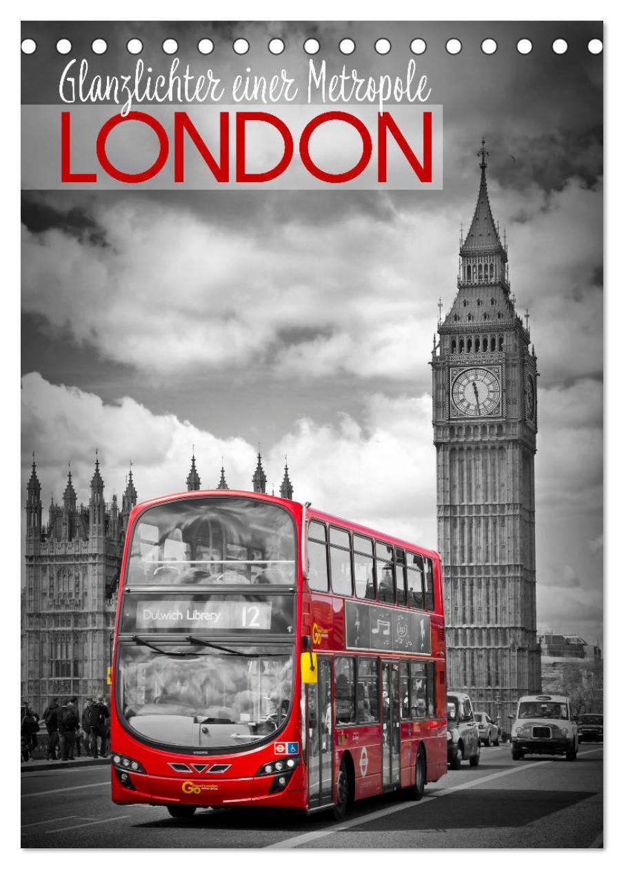 Cover: 9783457056615 | Glanzlichter einer Metropole LONDON (Tischkalender 2025 DIN A5...