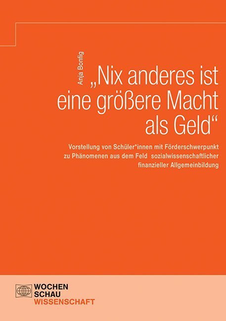 Cover: 9783734409073 | "Nix anderes ist eine größere Macht als Geld" | Anja Bonfig | Buch