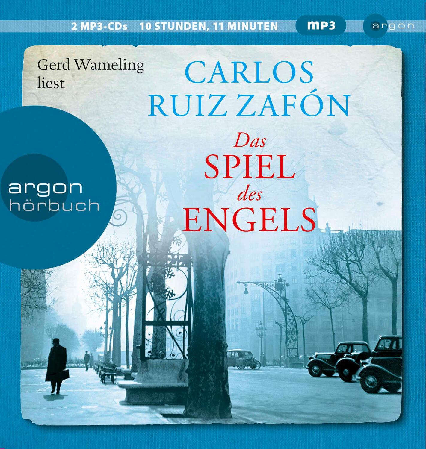 Cover: 9783839893258 | Das Spiel des Engels | Carlos Ruiz Zafón | MP3 | 2 | Deutsch | 2017