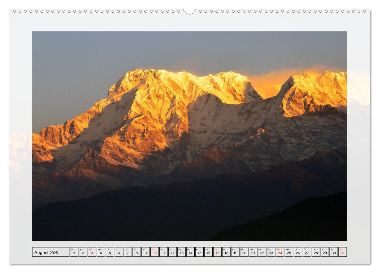 Bild: 9783435055708 | NEPALS Bergriesen im grandiosen Himalaya (Wandkalender 2025 DIN A2...