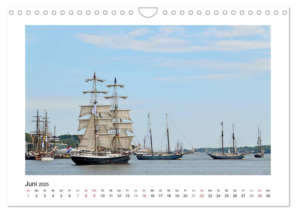 Bild: 9783435800032 | Kiel und Umland (Wandkalender 2025 DIN A4 quer), CALVENDO...