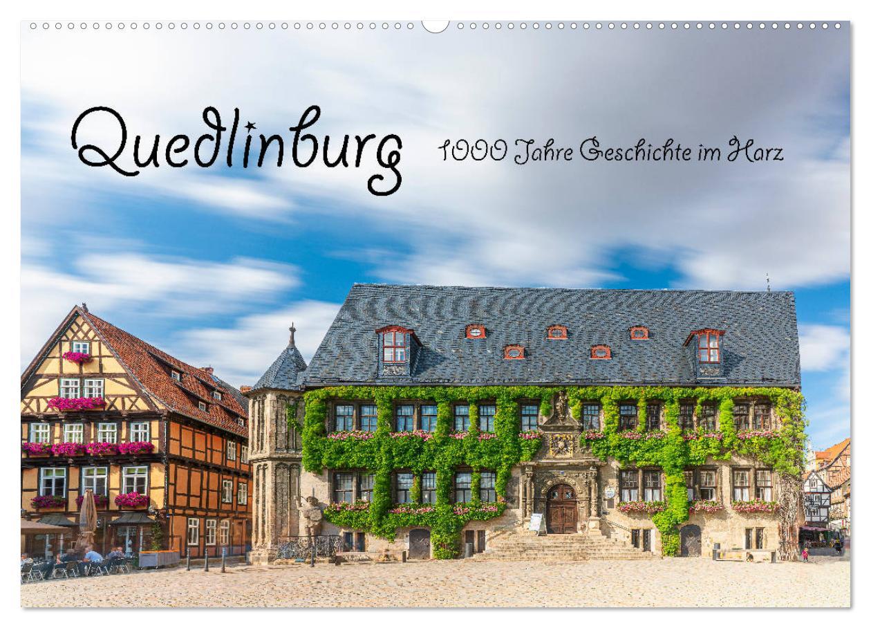 Cover: 9783435205622 | Quedlinburg - 1000 Jahre Geschichte im Harz (Wandkalender 2025 DIN...