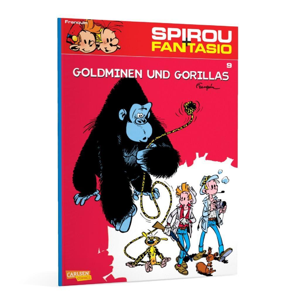 Bild: 9783551772091 | Spirou und Fantasio. Goldminen und Gorillas. (Bd. 9) | Andre Franquin