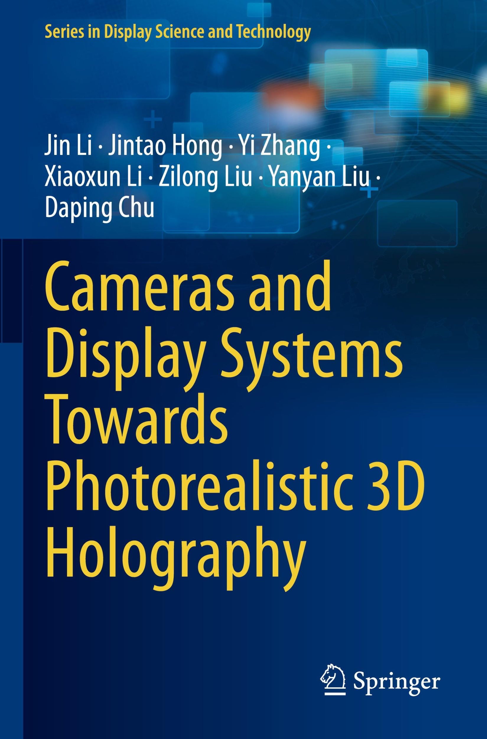 Cover: 9783031458460 | Cameras and Display Systems Towards Photorealistic 3D Holography