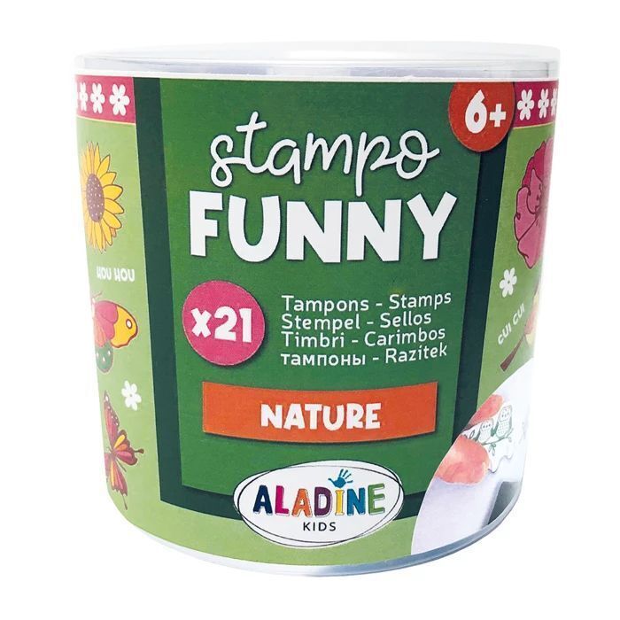 Cover: 3660016851828 | ALADINE - Kinder Stempel Funny Natur | Stück | 3085182 | ALADINE