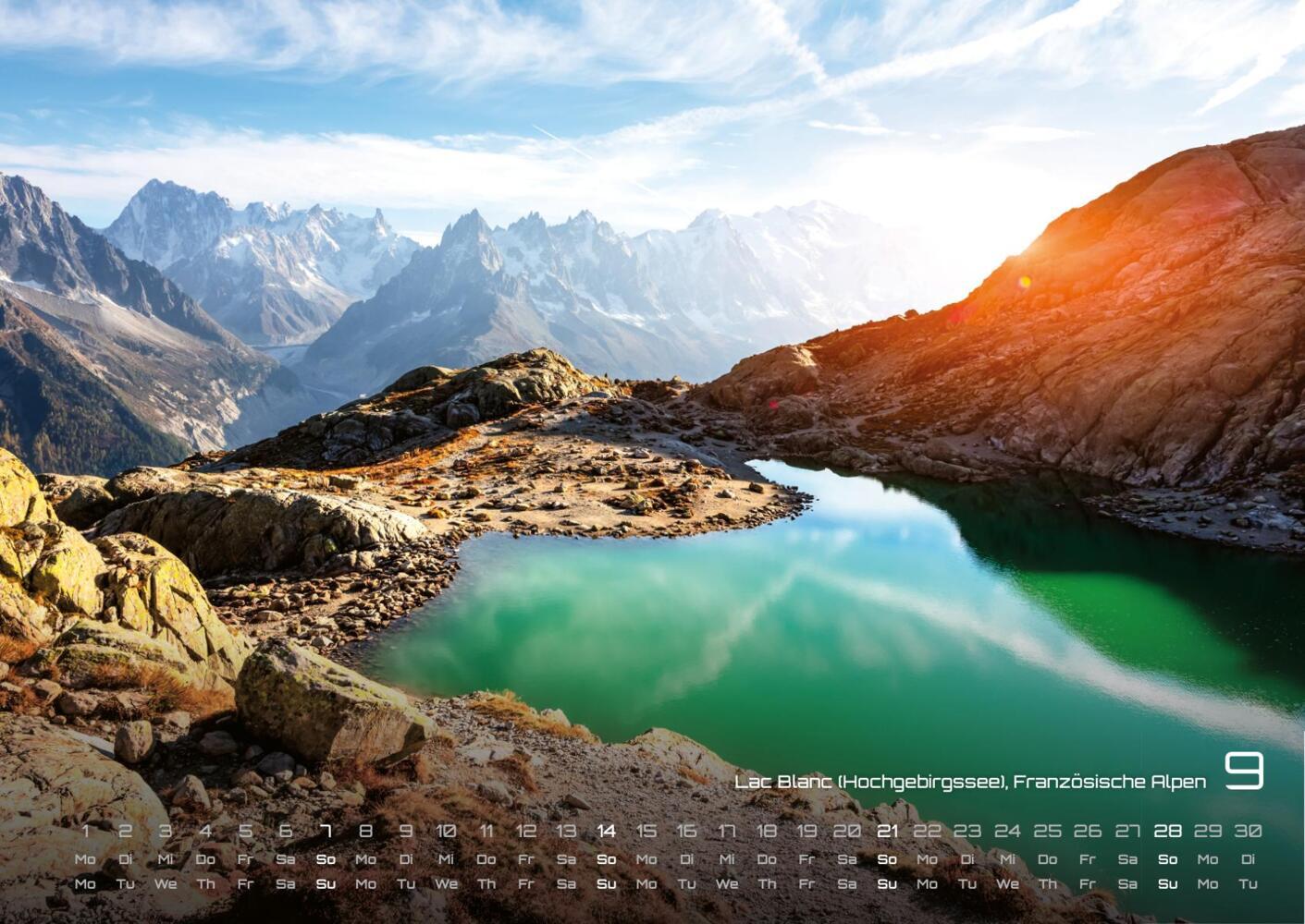 Bild: 9783986733759 | Die Alpen - dem Himmel so nah - 2025 - Kalender DIN A2 | GP-Fever.de