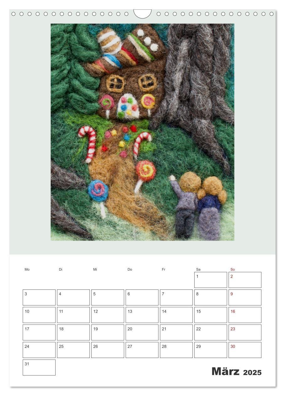 Bild: 9783435914937 | Märchenkalender (Wandkalender 2025 DIN A3 hoch), CALVENDO...