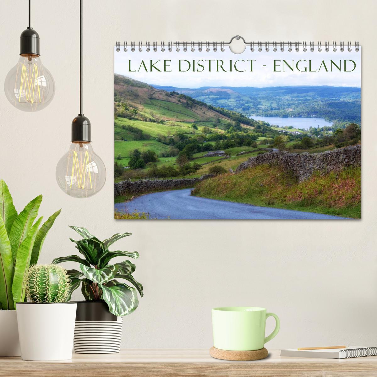 Bild: 9783435459452 | Lake District England (Wandkalender 2025 DIN A4 quer), CALVENDO...