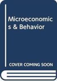 Cover: 9781260575644 | ISE Microeconomics and Behavior | Robert Frank | Taschenbuch | 2020