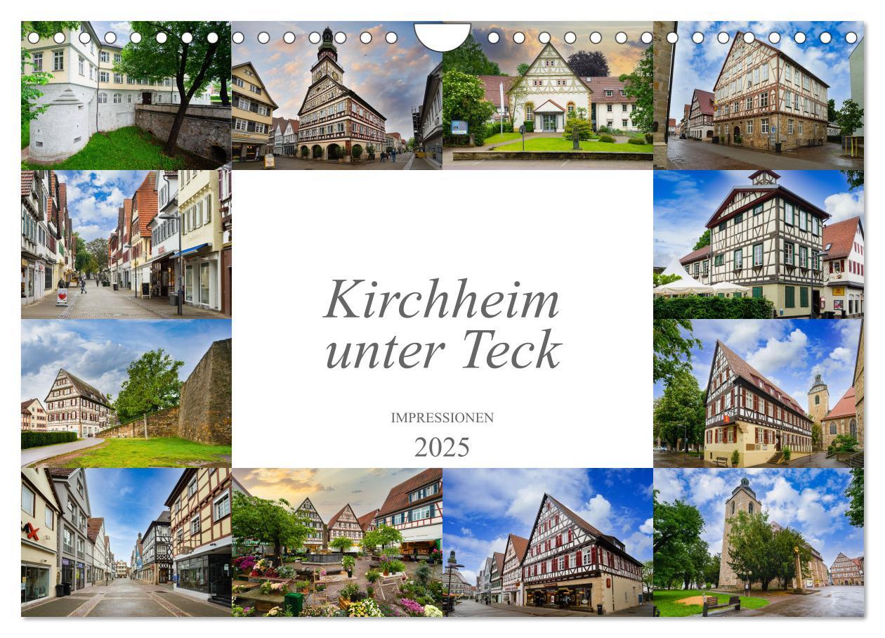 Cover: 9783383992087 | Kirchheim unter Teck Impressionen (Wandkalender 2025 DIN A4 quer),...