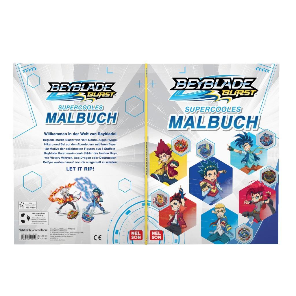 Bild: 9783845122106 | Beyblade Burst: Supercooles Malbuch | Taschenbuch | BEYBLADE BURST