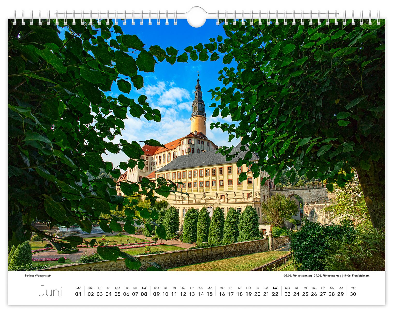 Bild: 9783910680616 | Kalender Osterzgebirge 2025 | 40 x 30 cm weißes Kalendarium | Schubert