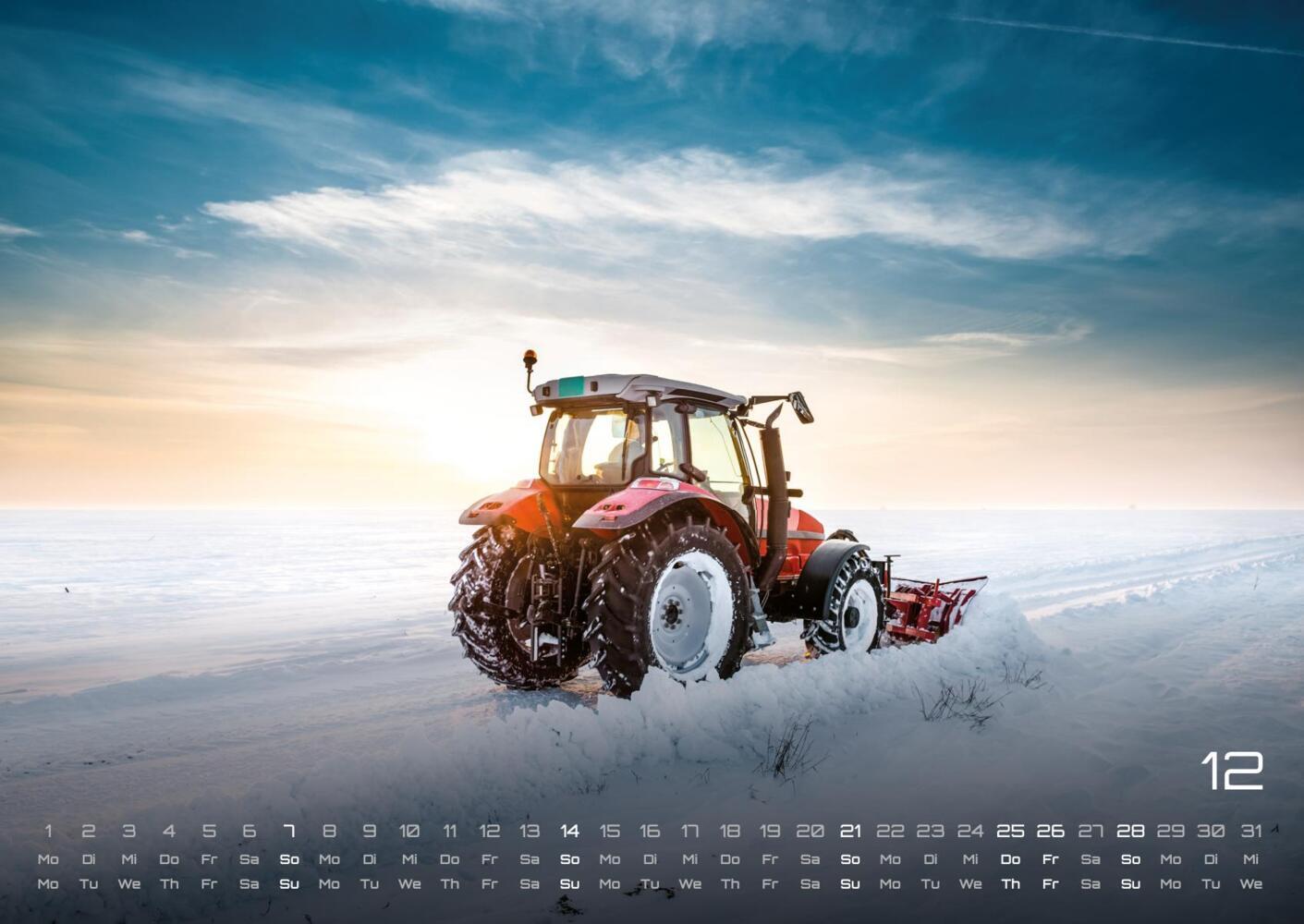 Bild: 9783986734411 | Landmaschinen - Traktor - 2025 - Kalender DIN A2 | GP-Fever.de | 15 S.