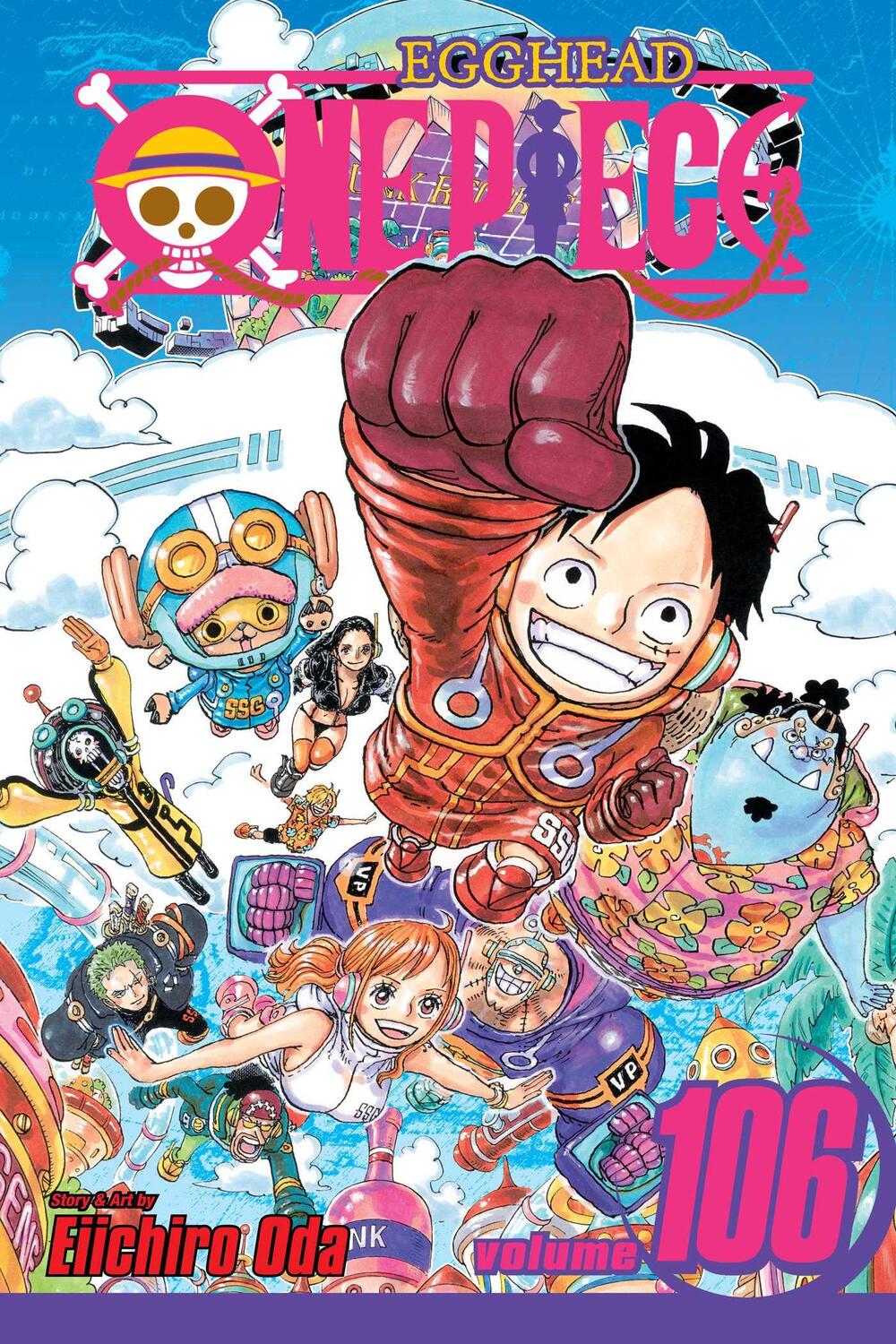 Cover: 9781974745869 | One Piece, Vol. 106 | Eiichiro Oda | Taschenbuch | Englisch | 2024