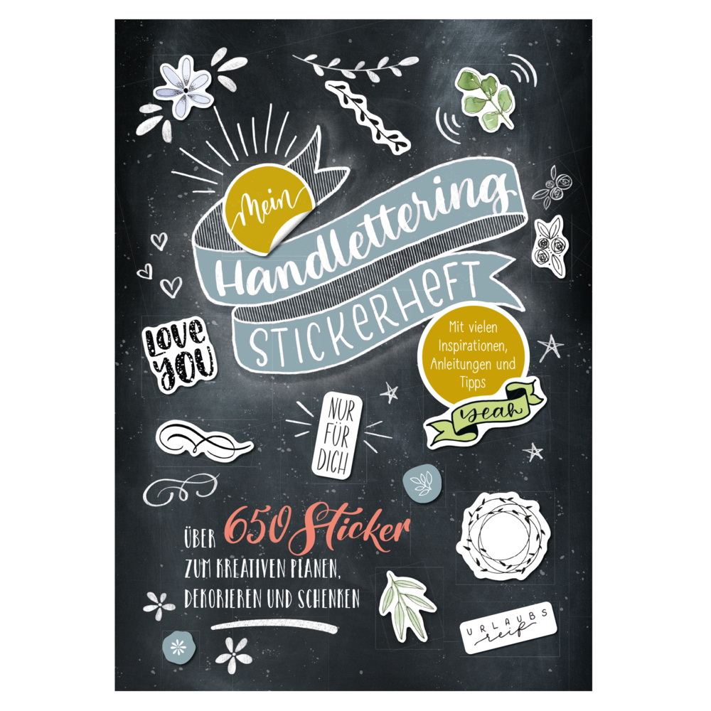 Cover: 9783963472169 | Mein Handlettering Stickerheft | Katja Haas | Taschenbuch | 20 S.