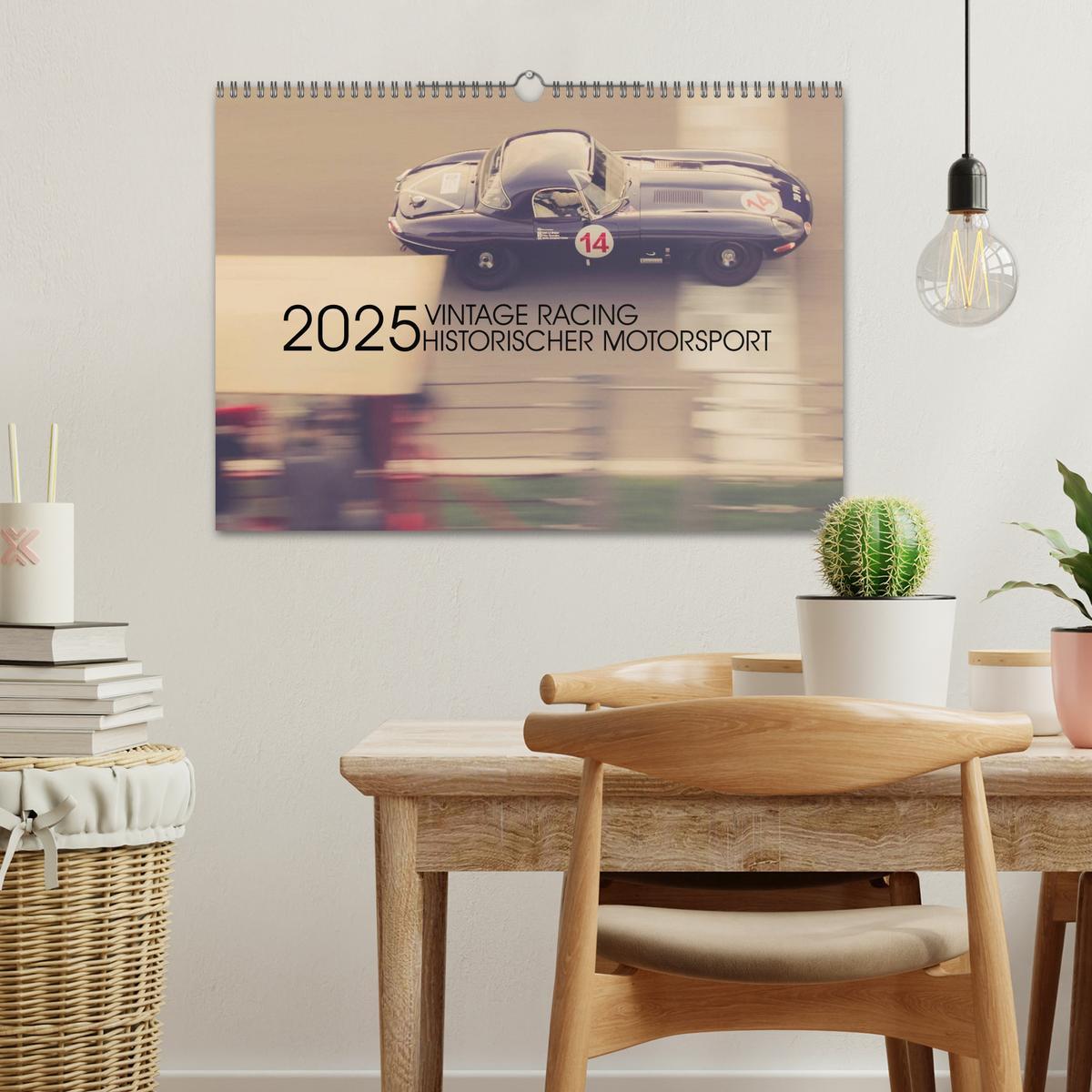 Bild: 9783435650668 | Vintage Racing, historischer Motorsport (Wandkalender 2025 DIN A3...