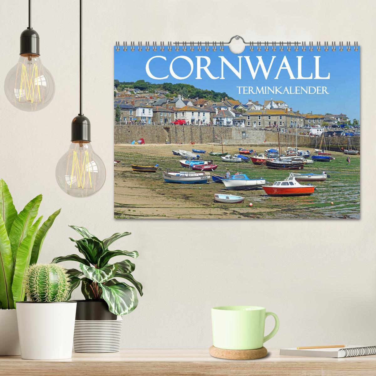 Bild: 9783435311927 | Cornwall. Terminkalender (Wandkalender 2025 DIN A4 quer), CALVENDO...