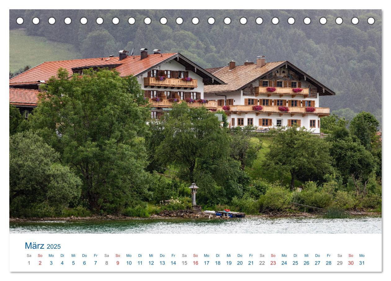 Bild: 9783435212767 | Schöner Tegernsee (Tischkalender 2025 DIN A5 quer), CALVENDO...