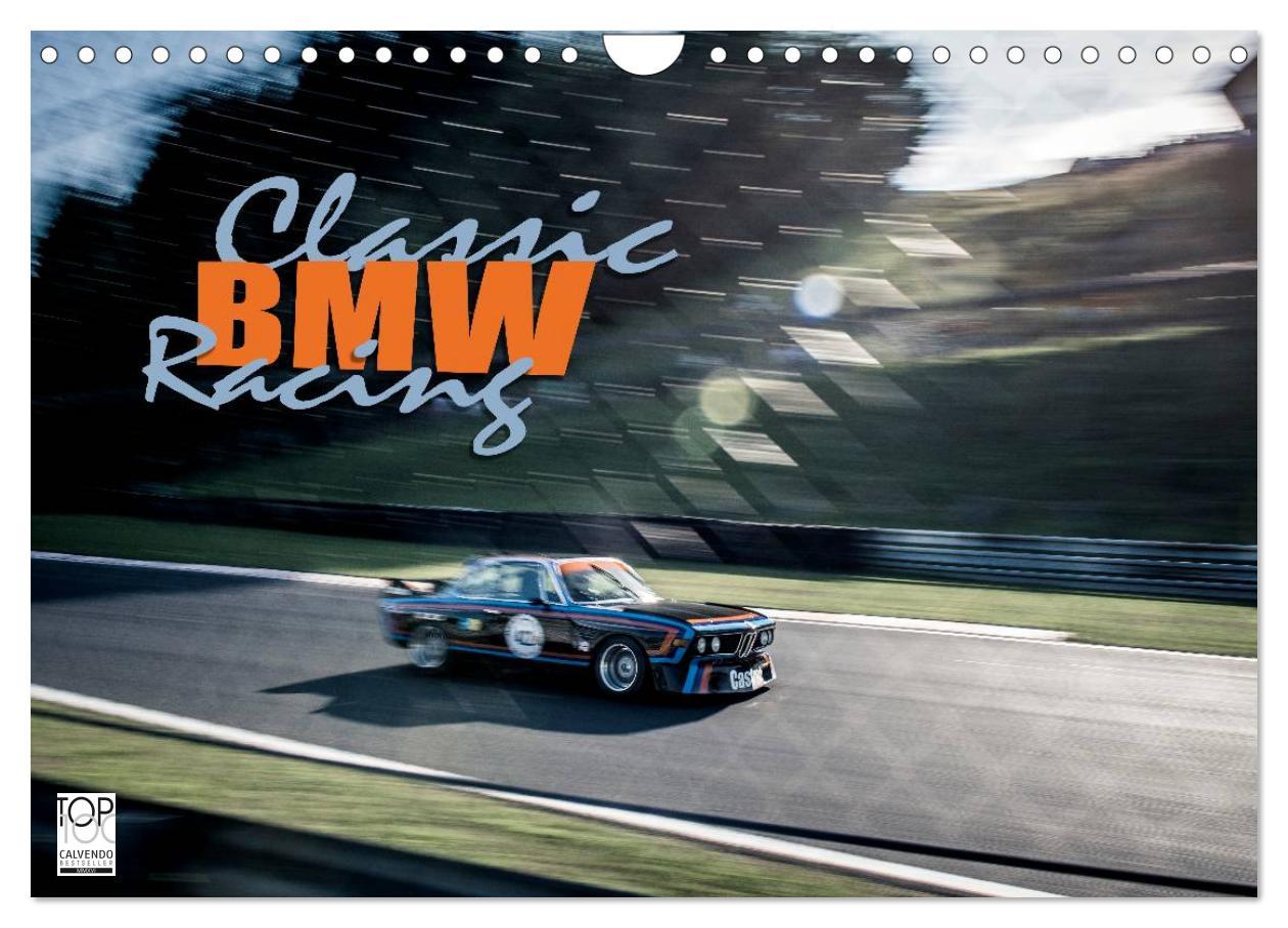 Cover: 9783435476909 | Classic BMW Racing (Wandkalender 2025 DIN A4 quer), CALVENDO...