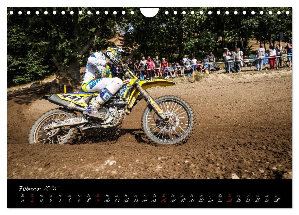 Bild: 9783435295814 | Motocross Racing 2025 (Wandkalender 2025 DIN A4 quer), CALVENDO...