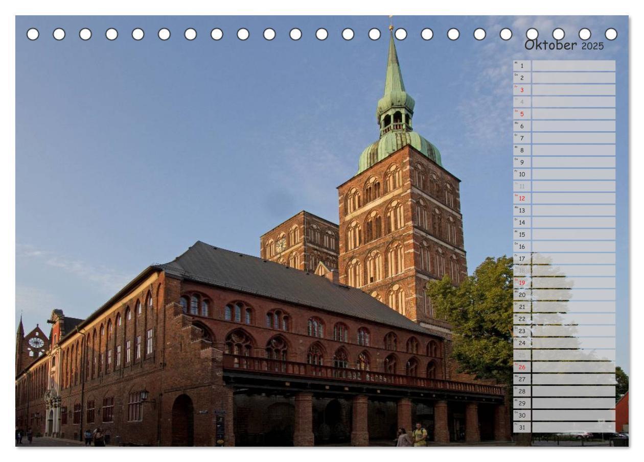 Bild: 9783435546848 | Stralsund. Das Tor zur Insel Rügen (Tischkalender 2025 DIN A5...