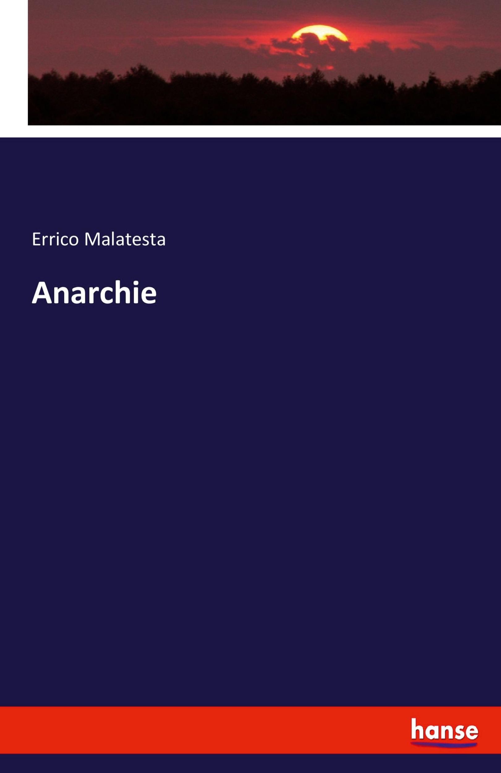 Cover: 9783348025621 | Anarchie | Errico Malatesta | Taschenbuch | Paperback | Englisch