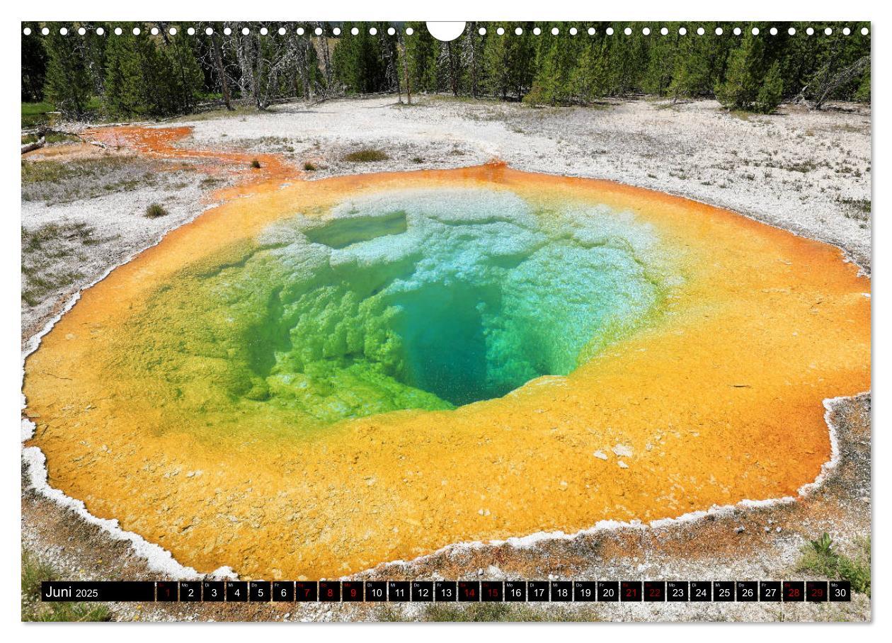 Bild: 9783435284726 | Wunderwelt Yellowstone 2025 (Wandkalender 2025 DIN A3 quer),...