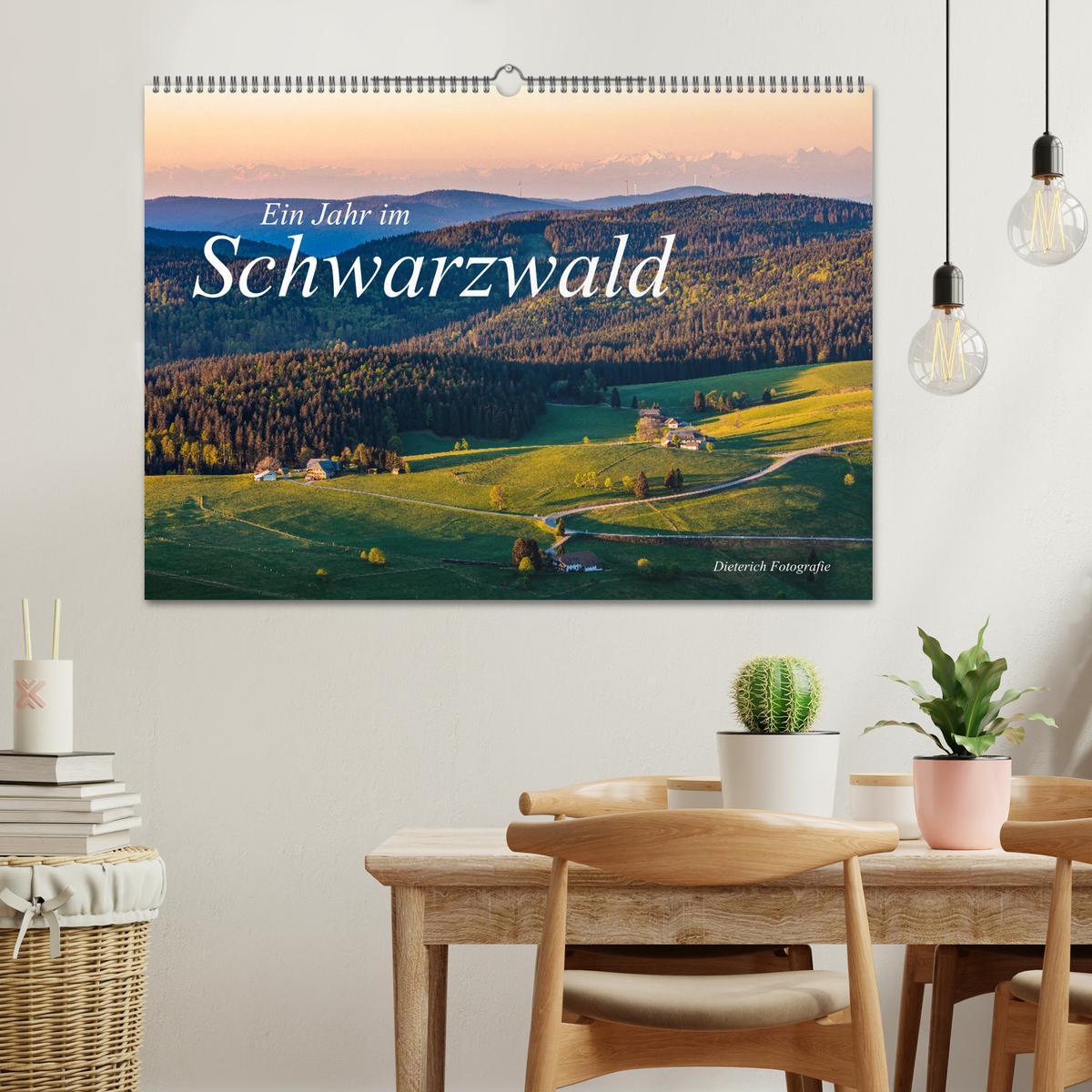 Bild: 9783435076390 | Ein Jahr im Schwarzwald (Wandkalender 2025 DIN A2 quer), CALVENDO...