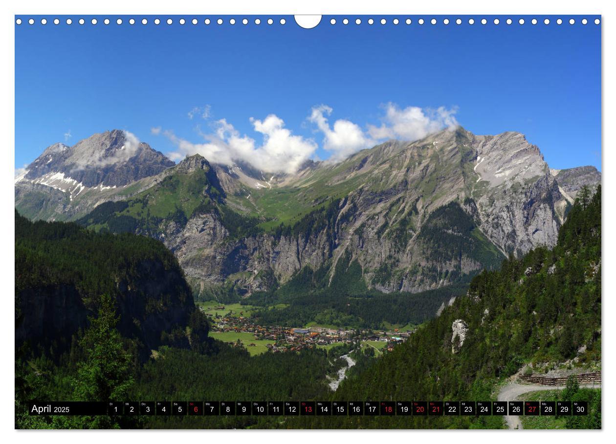 Bild: 9783435270736 | Berge im Berner Oberland (Wandkalender 2025 DIN A3 quer), CALVENDO...